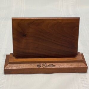Cadillac Wooden Card Holder